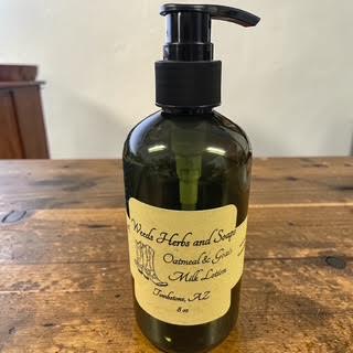 Oatmeal & Goats Milk Lotion 8 oz