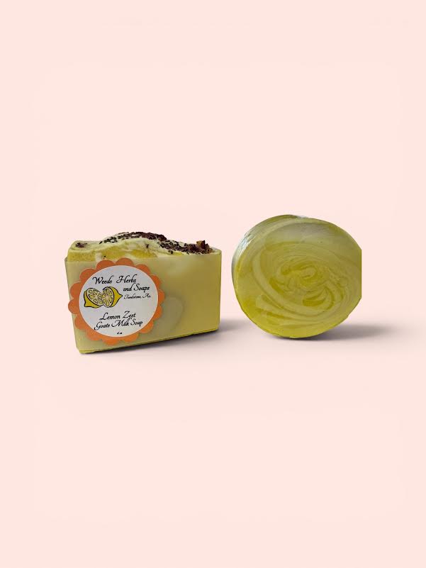 Lemon Zest Goats Milk Soap